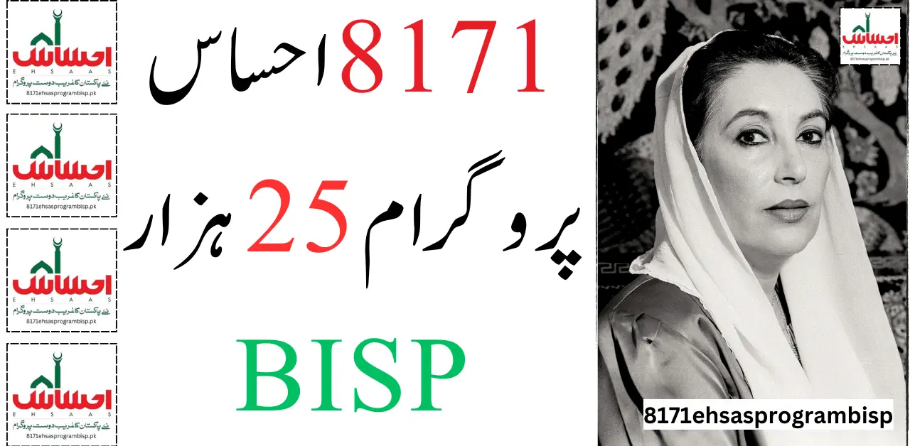 8171 Ehsaas Program 25000 BISP